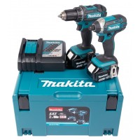 Akumuliatorinių įrankių komplektas Makita DLX2127MJ